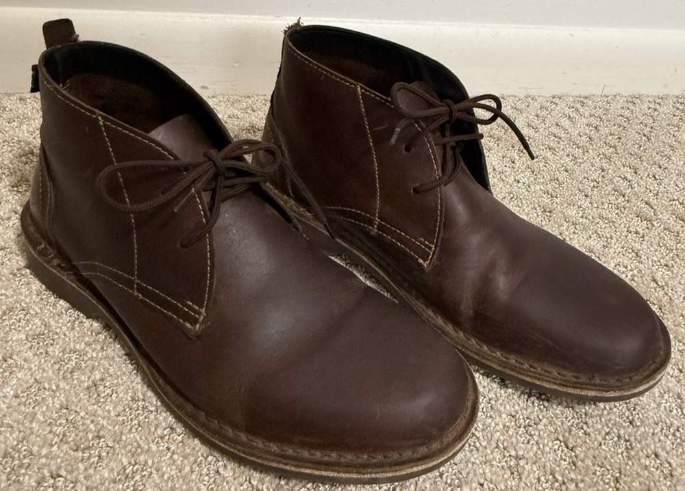Veldskoen Heritage Mens Brown Leather Chukka Desert Boots Size 7.5 South Africa